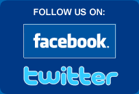 Follow us on Facebook and Twitter